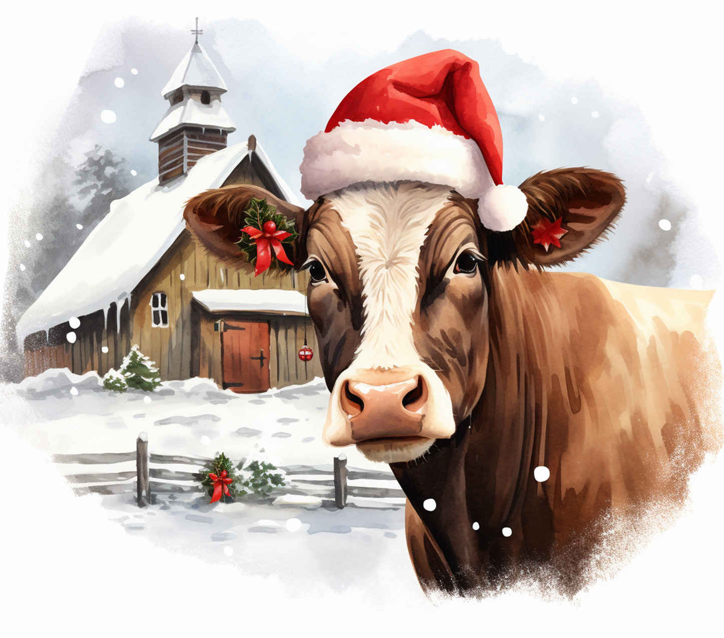 CHRISTMAS COWS