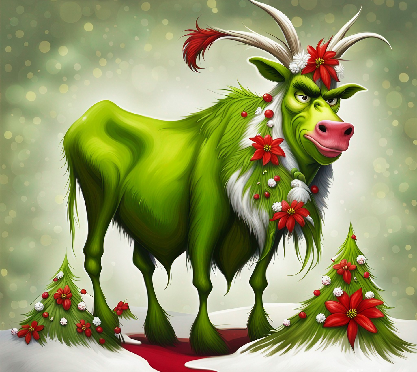 CHRISTMAS COWS