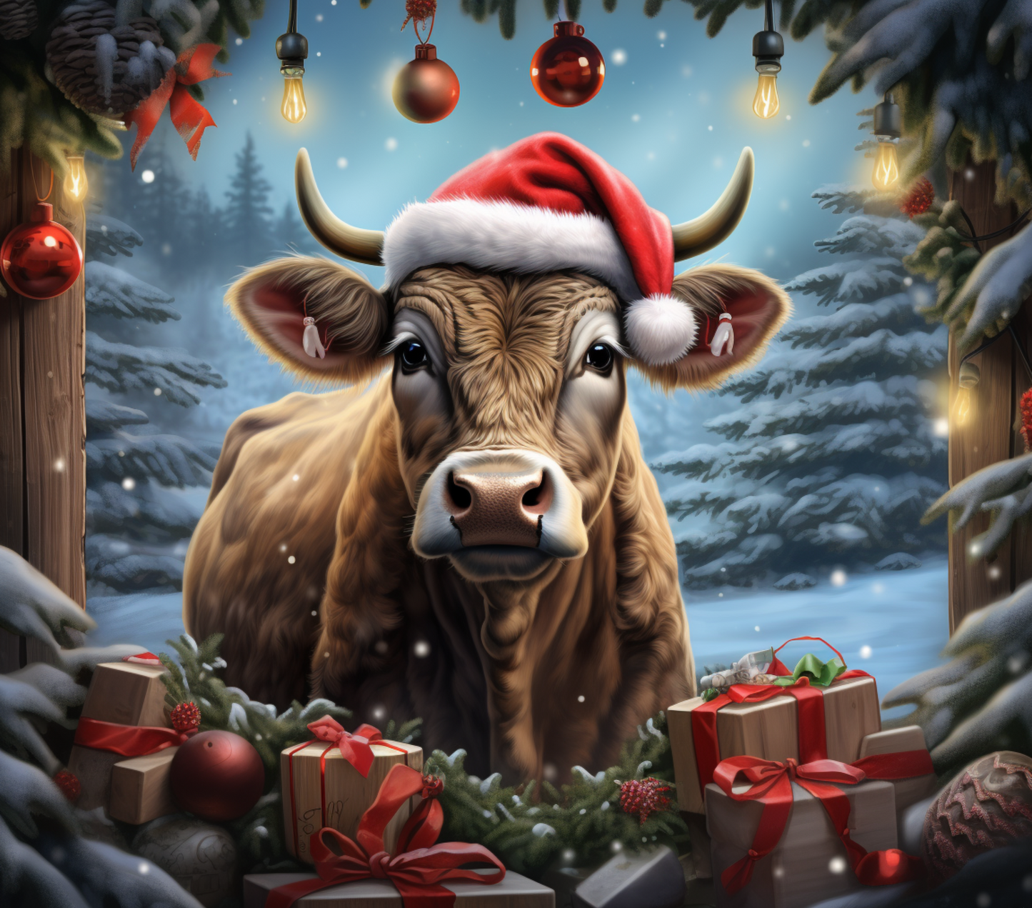 CHRISTMAS COWS