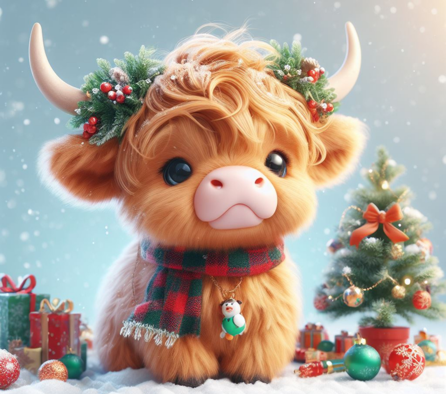 CHRISTMAS COWS